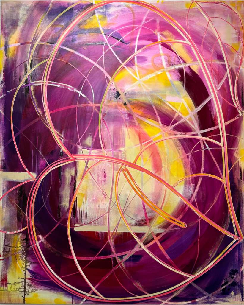 ✨ NIGHT FLY ✨ Acryl auf Canvas · 100 x 120 cm · 3410 €
