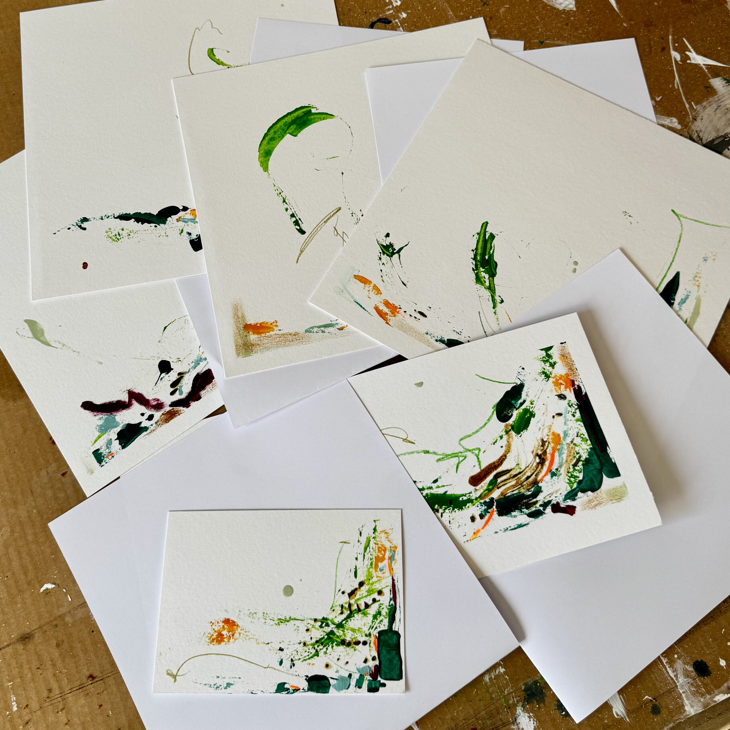 THE LITTLES – Sechs Originale aus der Serie auf Papier